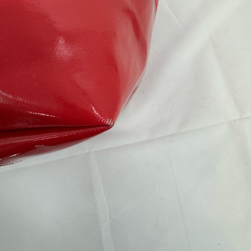 Kate Spade Ash Street Logo Tote Asphalt Red Triple Compartment - Picture 8 of 16